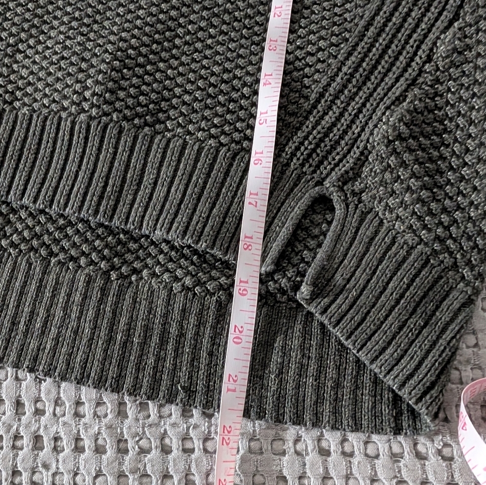 Universal Thread Green Chunky Sweater - image 5